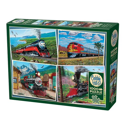 Historic Locomotives 1000pc
