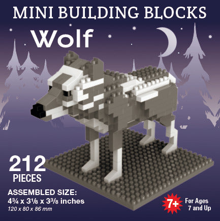 Mini Building Blocks: Wolf