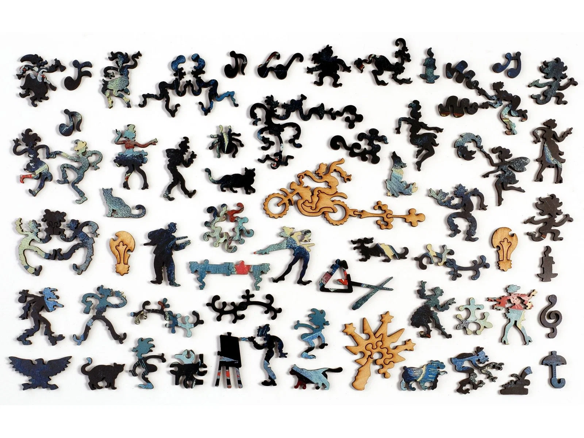 Cat from the Wrong Side of the Tracks 499pc