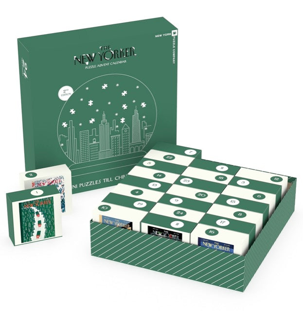 The New Yorker Advent Calendar 2nd Edition 24x100pc