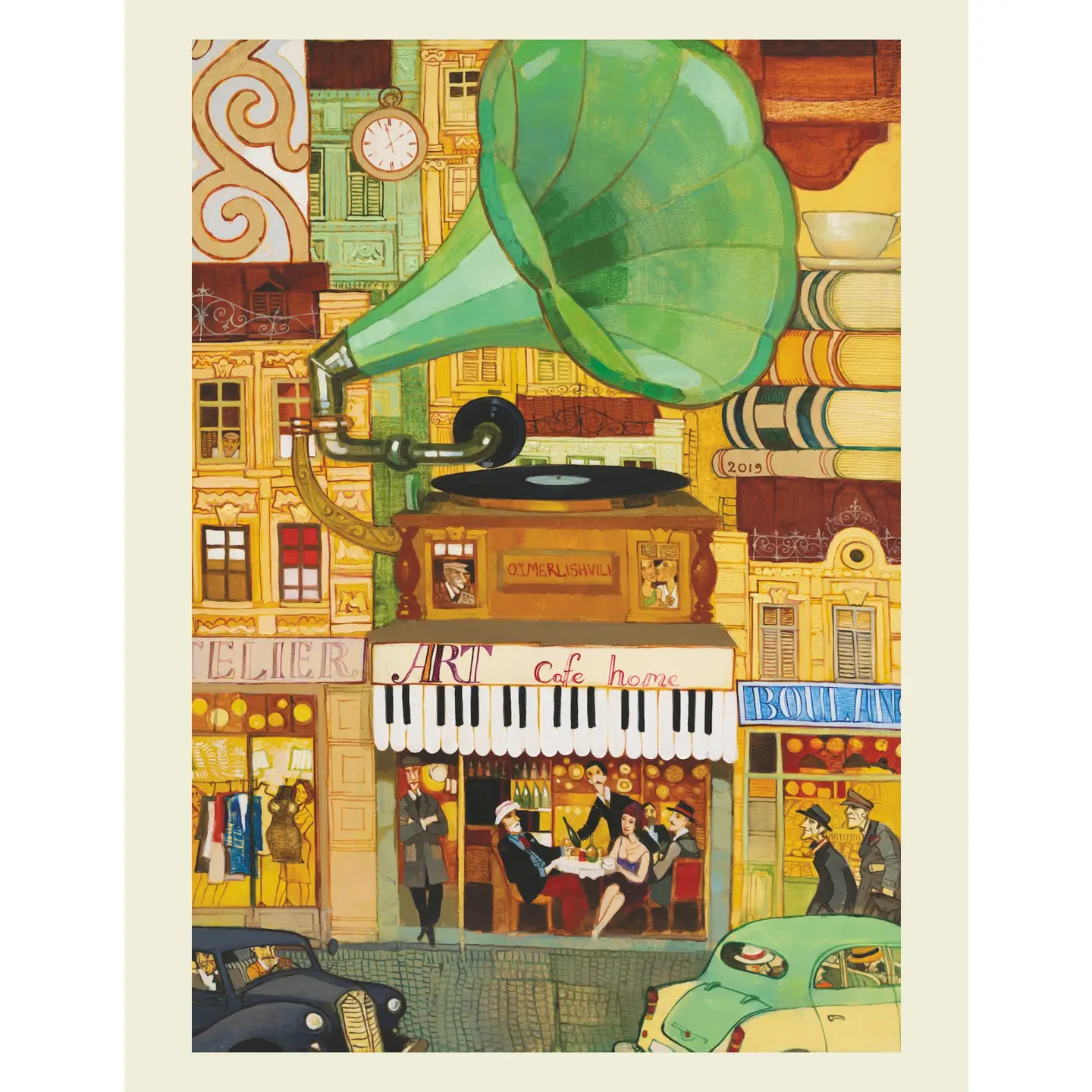 Art Cafe (Velvet-Touch) 1000pc