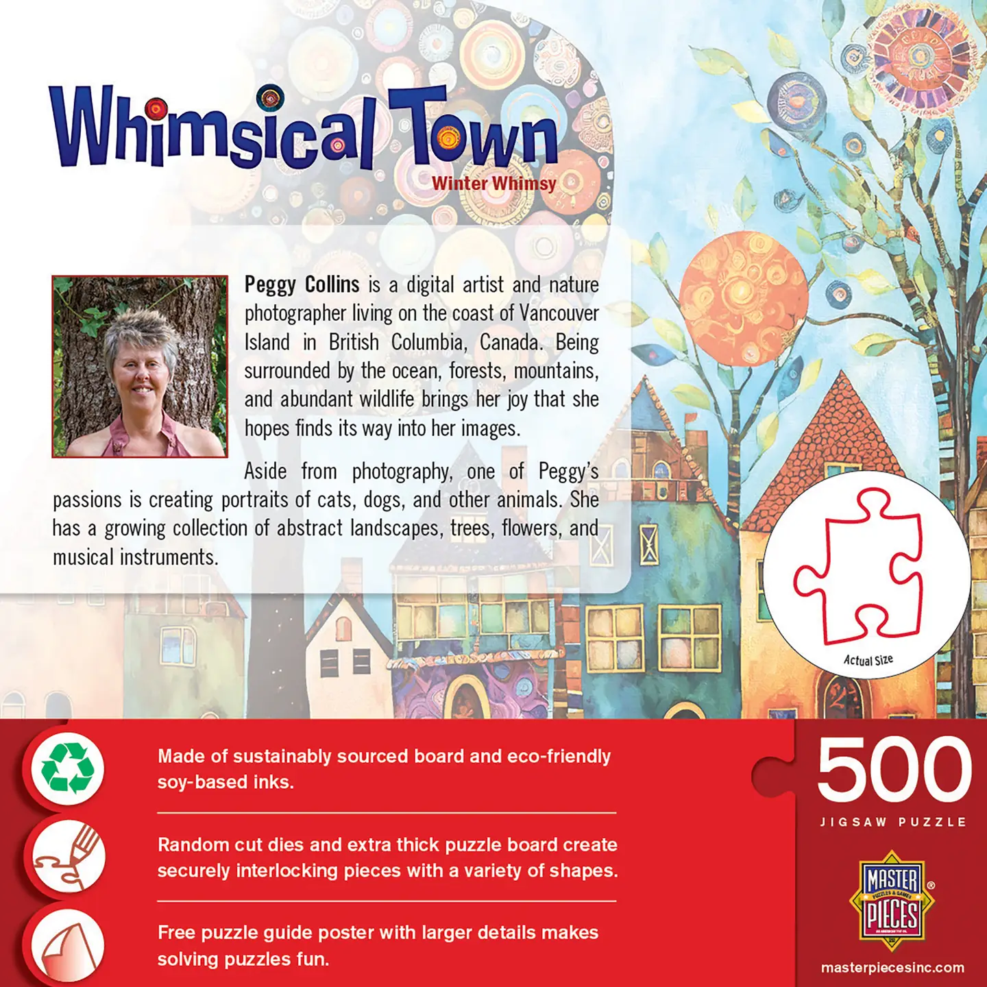 Whimsical Town - Winter Whimsy 500pc