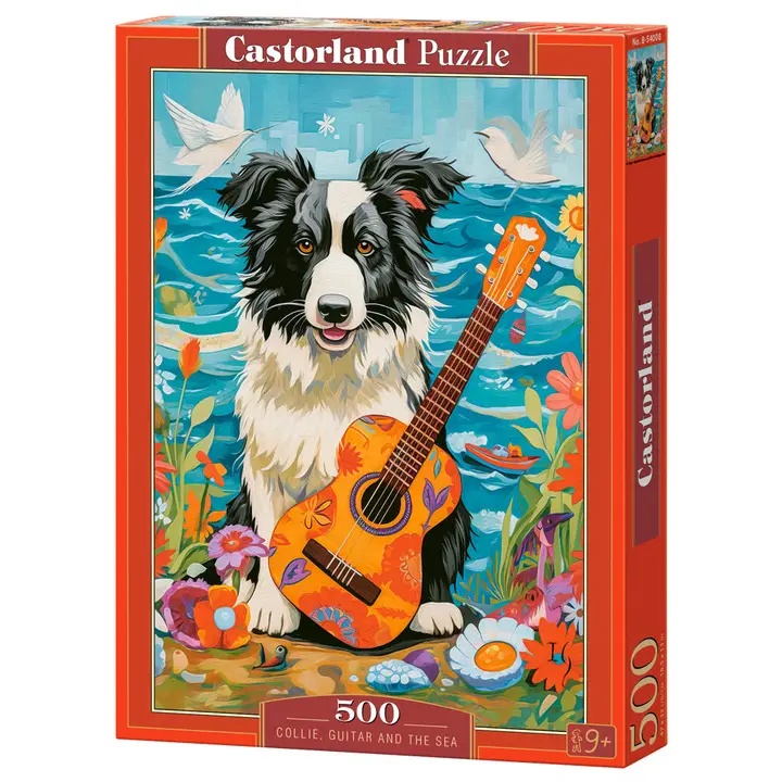 Collie & Guitar 500pc