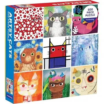 Artsy Cats 500pc