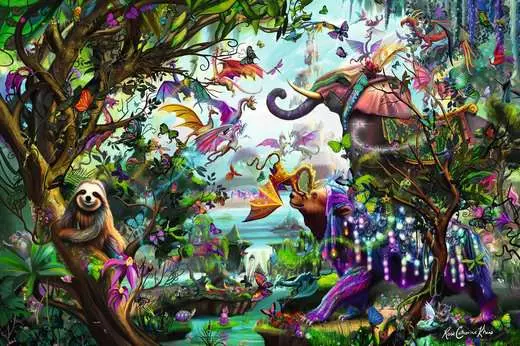 Tropical Dragons 4000pc