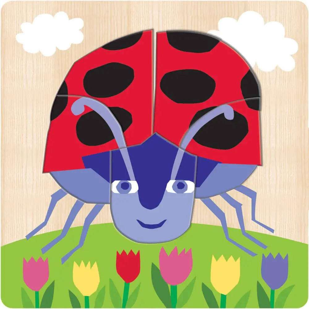 Eric Carle Chunky Wood Puzzles 4-pack
