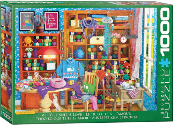 All you Knit is Love 1000pc