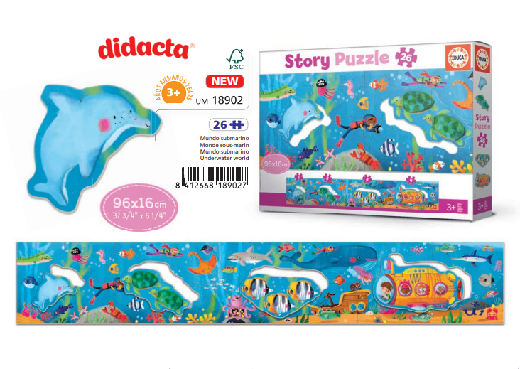 Underwater Story Puzzle 26pc