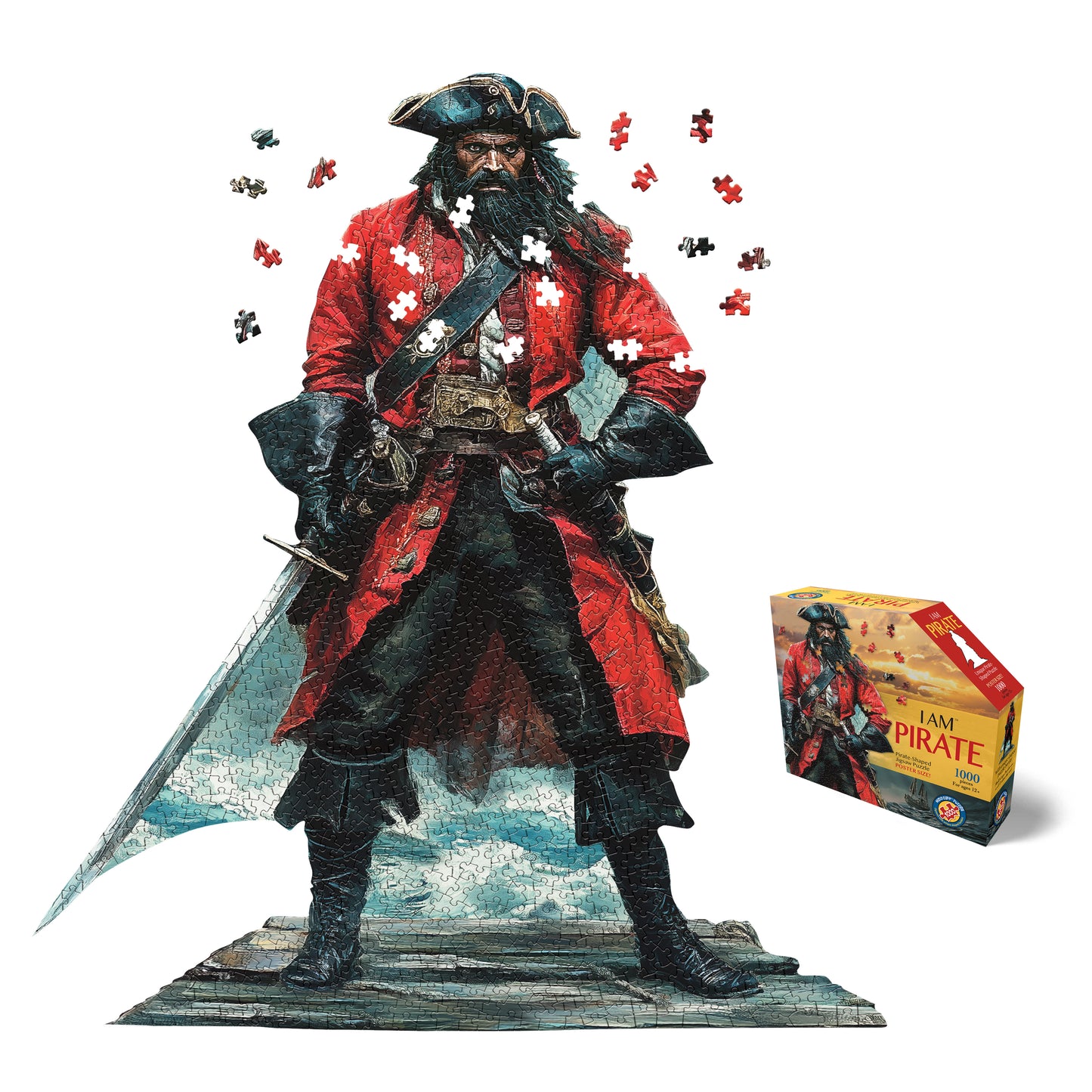 I AM PIRATE - Shaped 1000pc