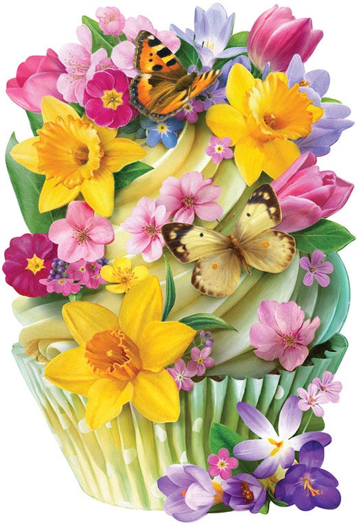 Cupcakes Mini - Spring Meadow 70pc