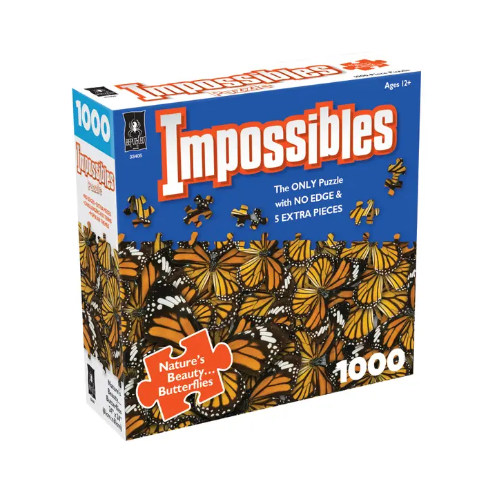 Impossibles: Nature's Beauty Butterflies 1000pc