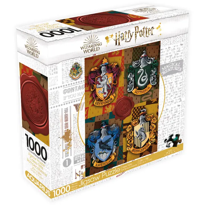 Harry Potter Crests 1000pc