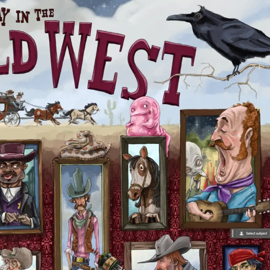 One Day in the Old West 1000pc