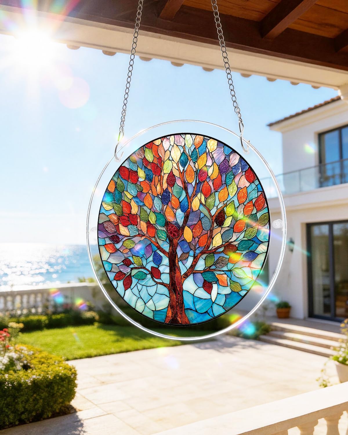 Acrylic Jigsaw: Tree of Radiant Glass 83pc