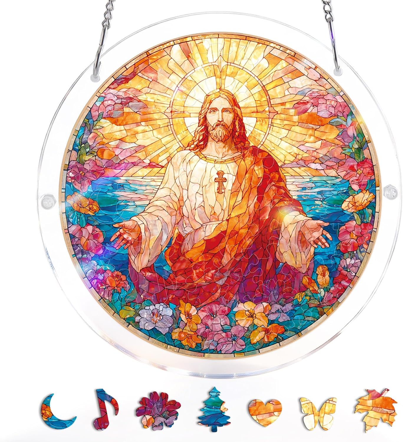 Acrylic Jigsaw: Holy Light of Jesus 83pc