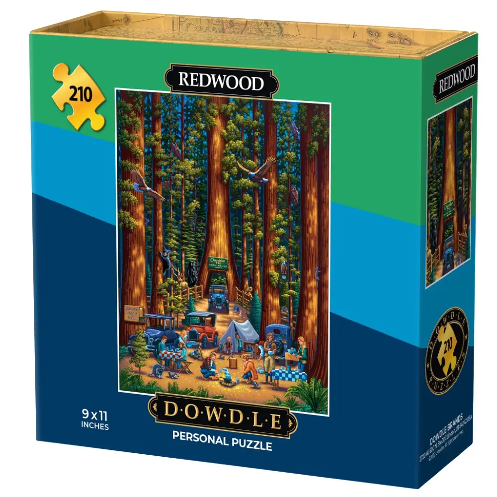 Dowdle: Redwood National Park Personal Puzzle 210pc
