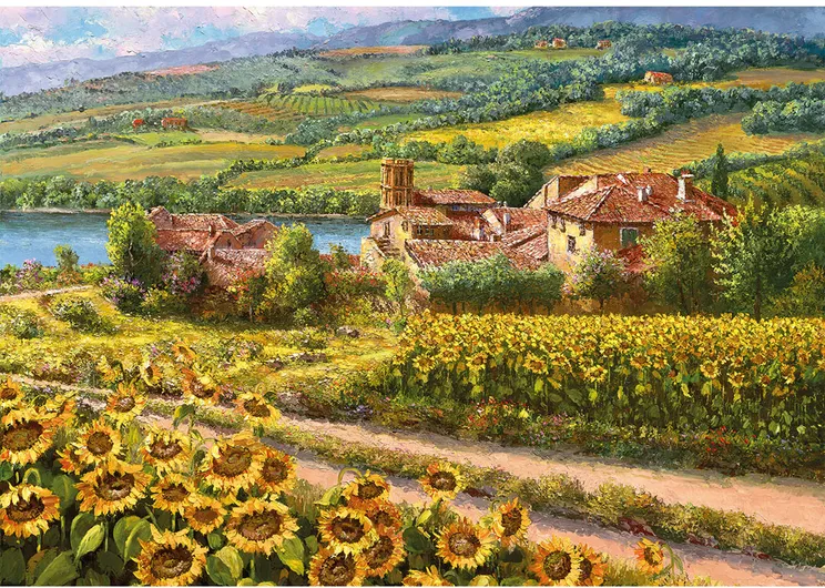 Tuscany Sunflowers 250pc