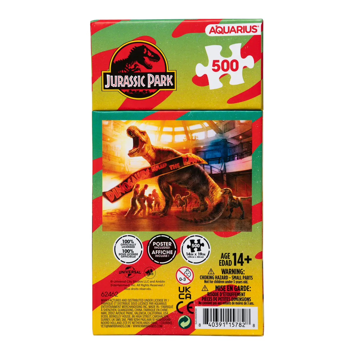Jurassic Park Vertical Box 500pc