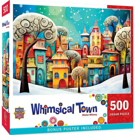 Whimsical Town - Winter Whimsy 500pc