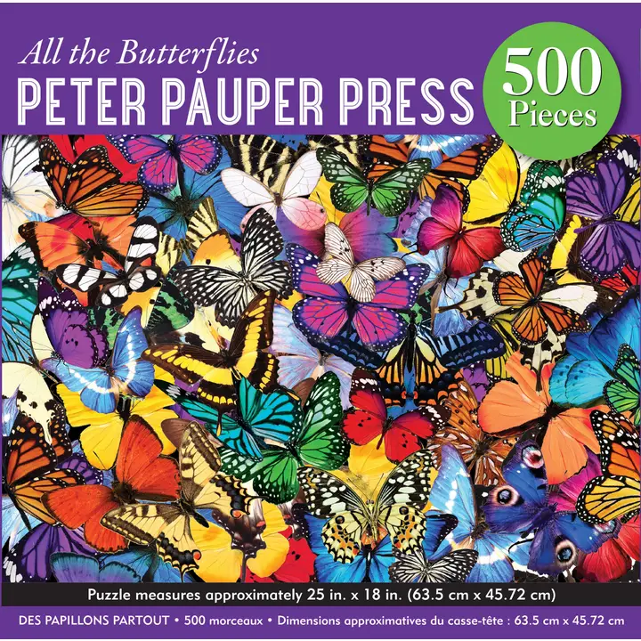 All the Butterflies 500pc