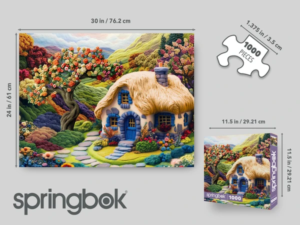 Enchanted Cottage Garden 1000pc