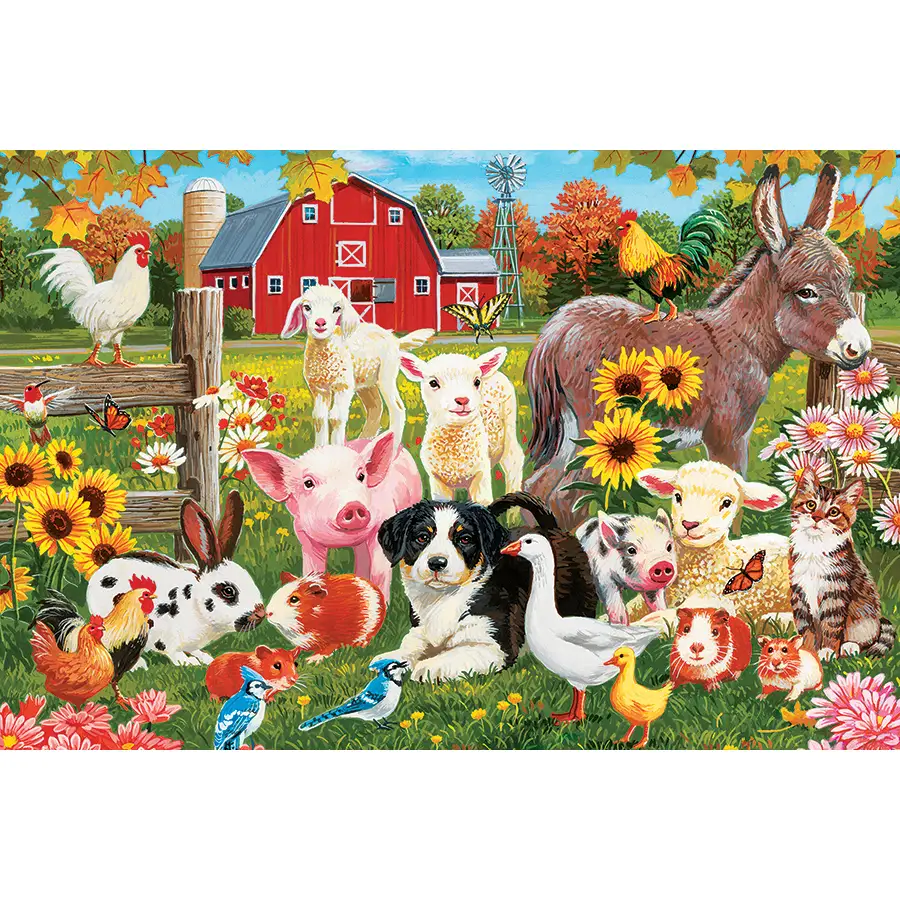 Farmyard Greetings (Floor) 35pc