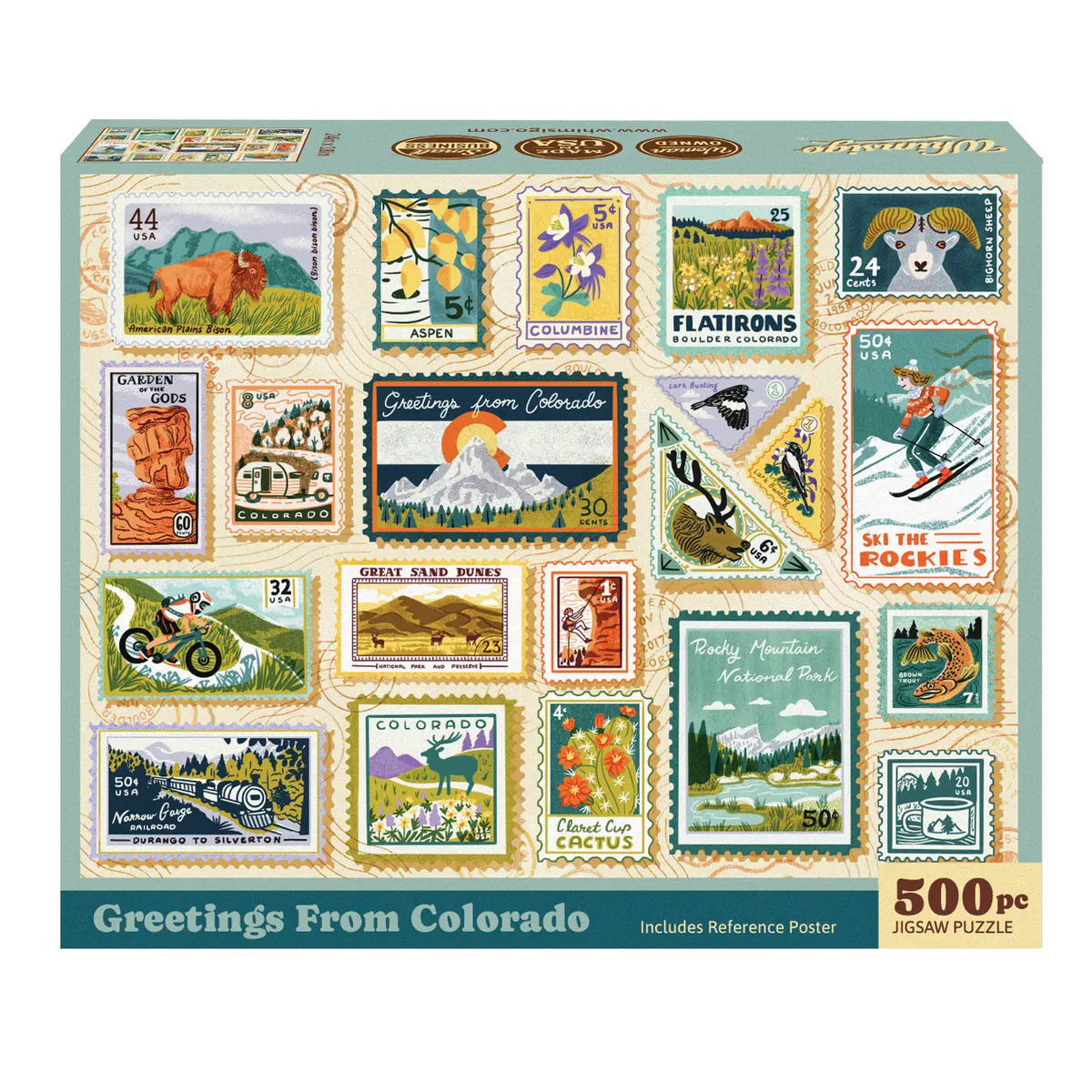 Greetings from Colorado 500pc