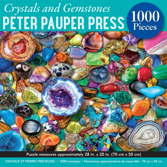 Crystals and Gemstones 1000pc