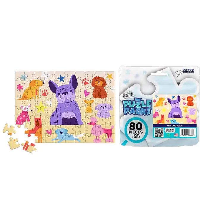 Puzzle Packs: The Dog Pack 80pc
