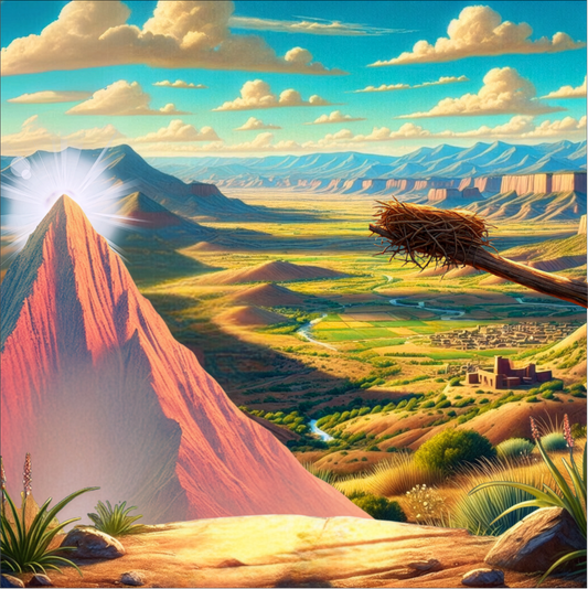 Journey to the Top of La Montana del Corazon with Stand-up Character Pieces 54pc