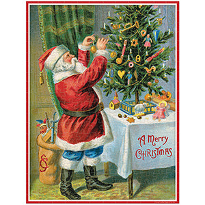 Christmas Santa Mini Puzzle 240pc