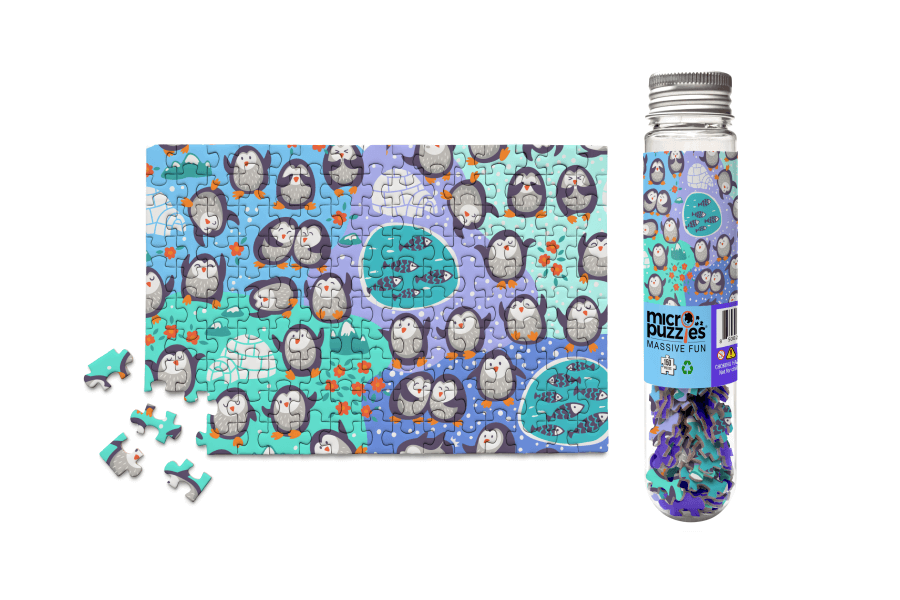 Penguins Micro Tube 150pc