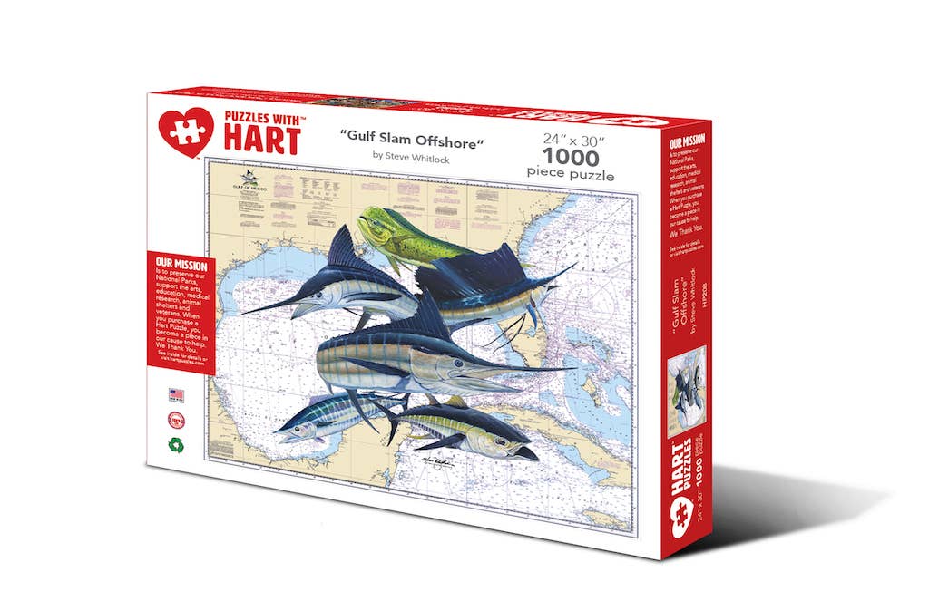 Gulf Slam Offshore by Steve Whitlock 1000pc