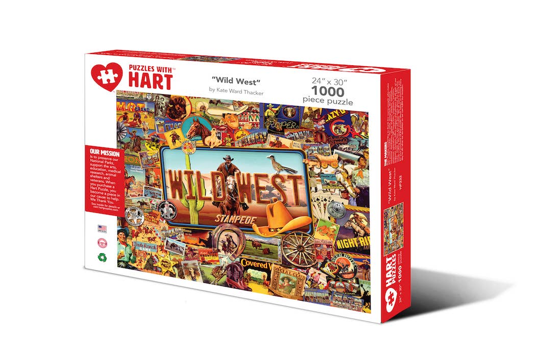 Wild West by Kate Ward Thacker 1000pc