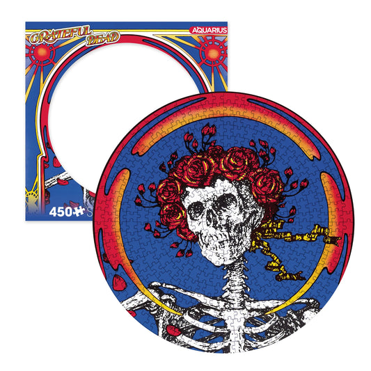 Vinyl Album Round: Grateful Dead Skull & Roses 450pc