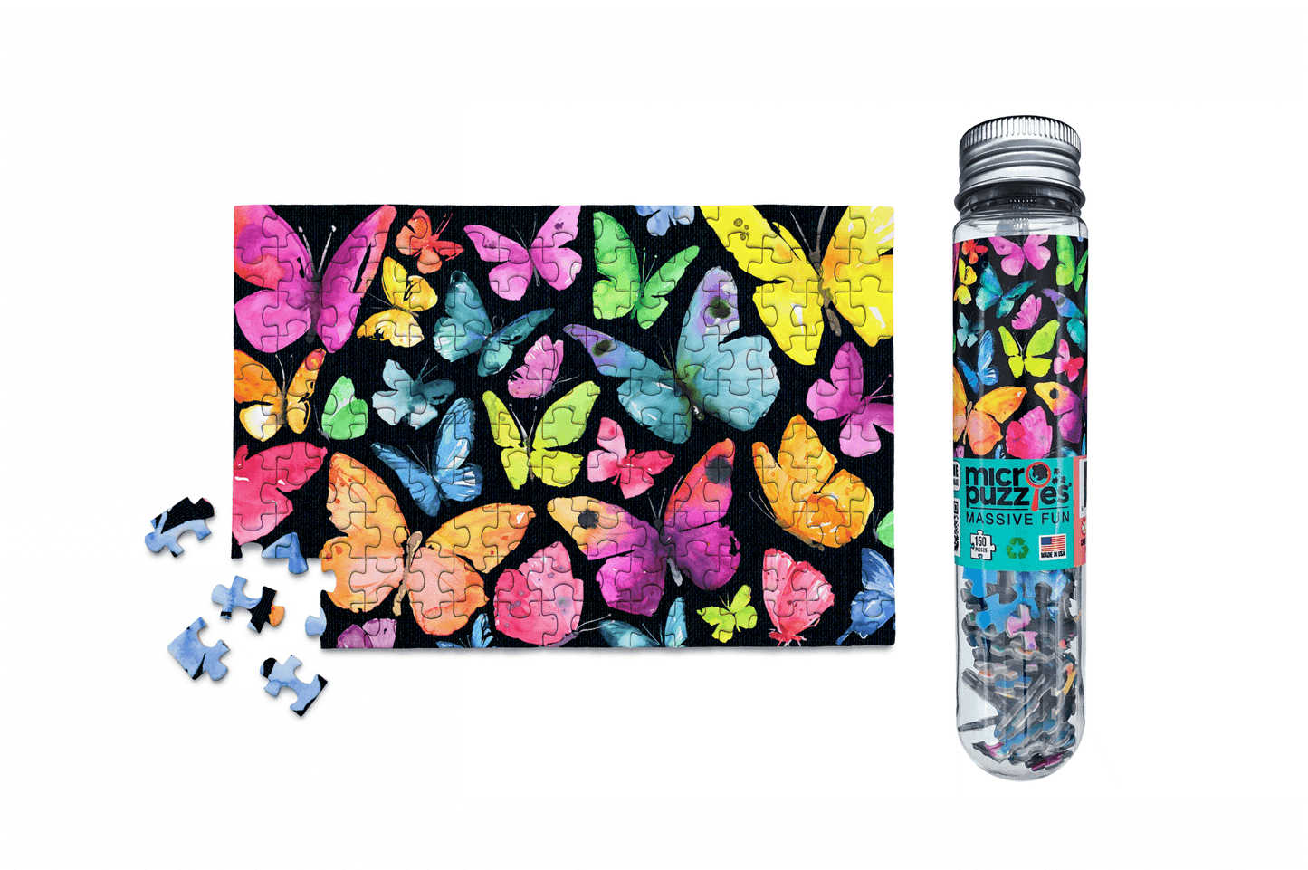 Butterflies Micro Tube 150pc