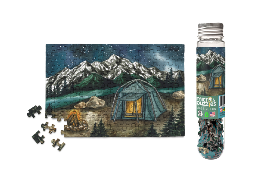 Camping in Pacific Northwest National Park Micro Tube 150pc