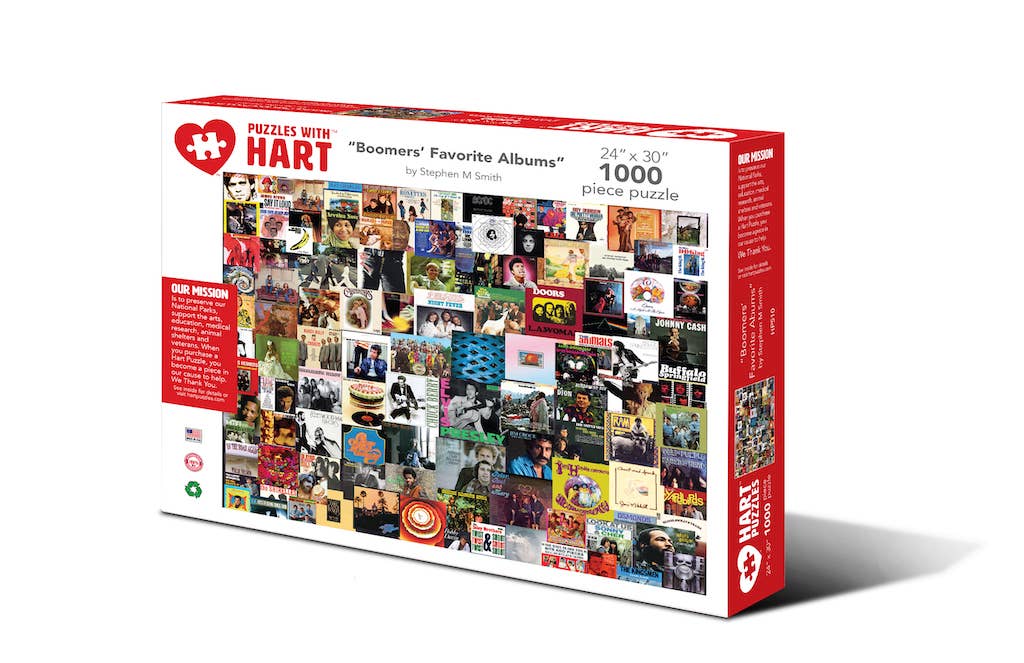 Boomers' Favorite Albums by Steve Smith 1000pc