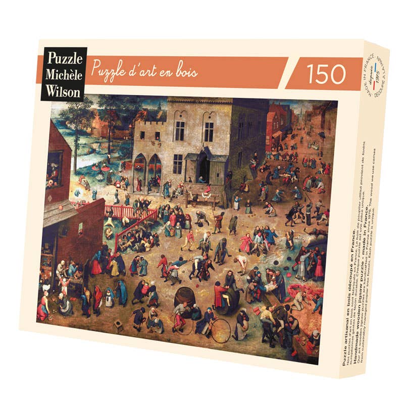 KIDS GAMES Wooden Art Puzzle 150pc