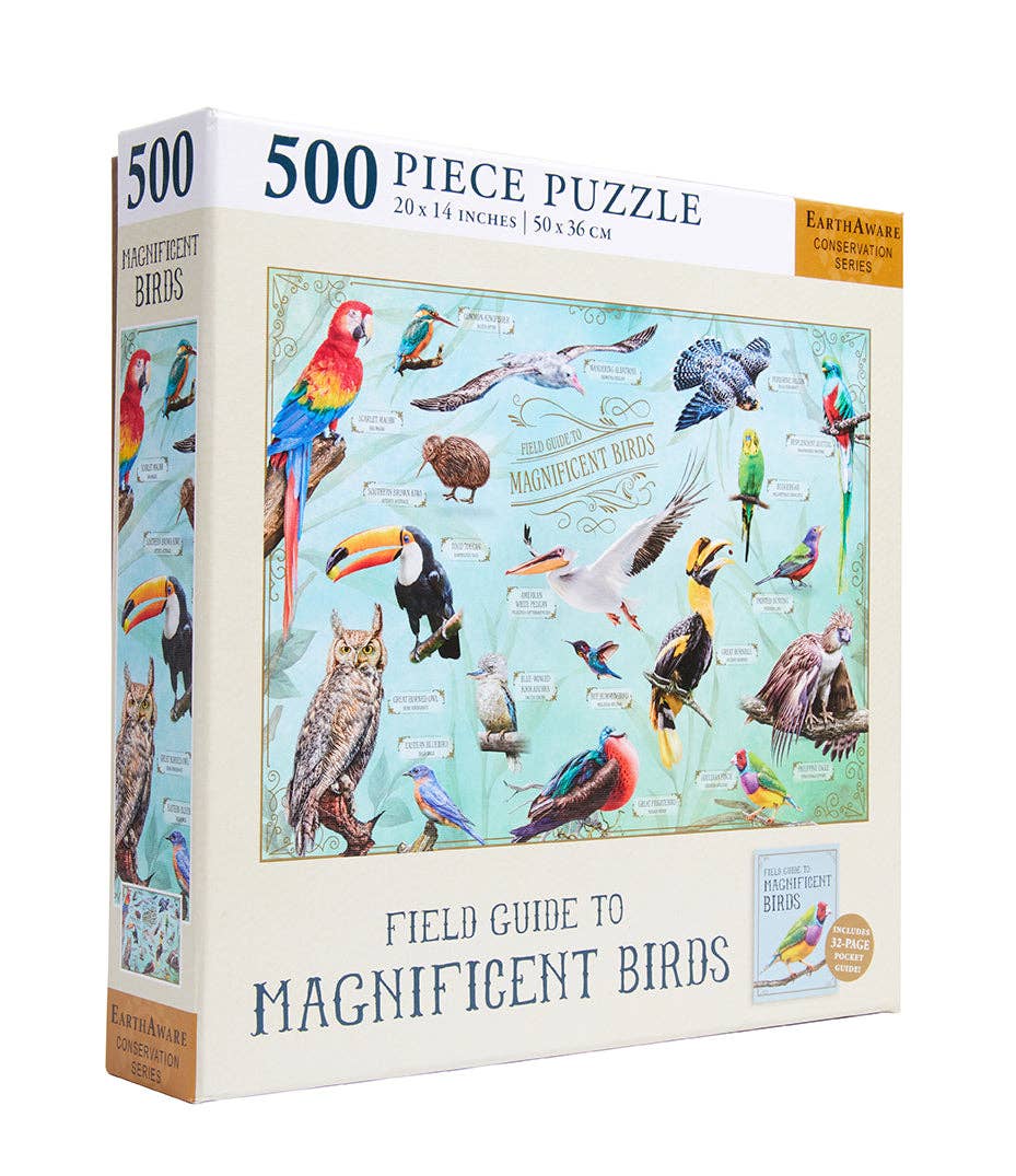 Field Guide to Magnificent Birds 500pc