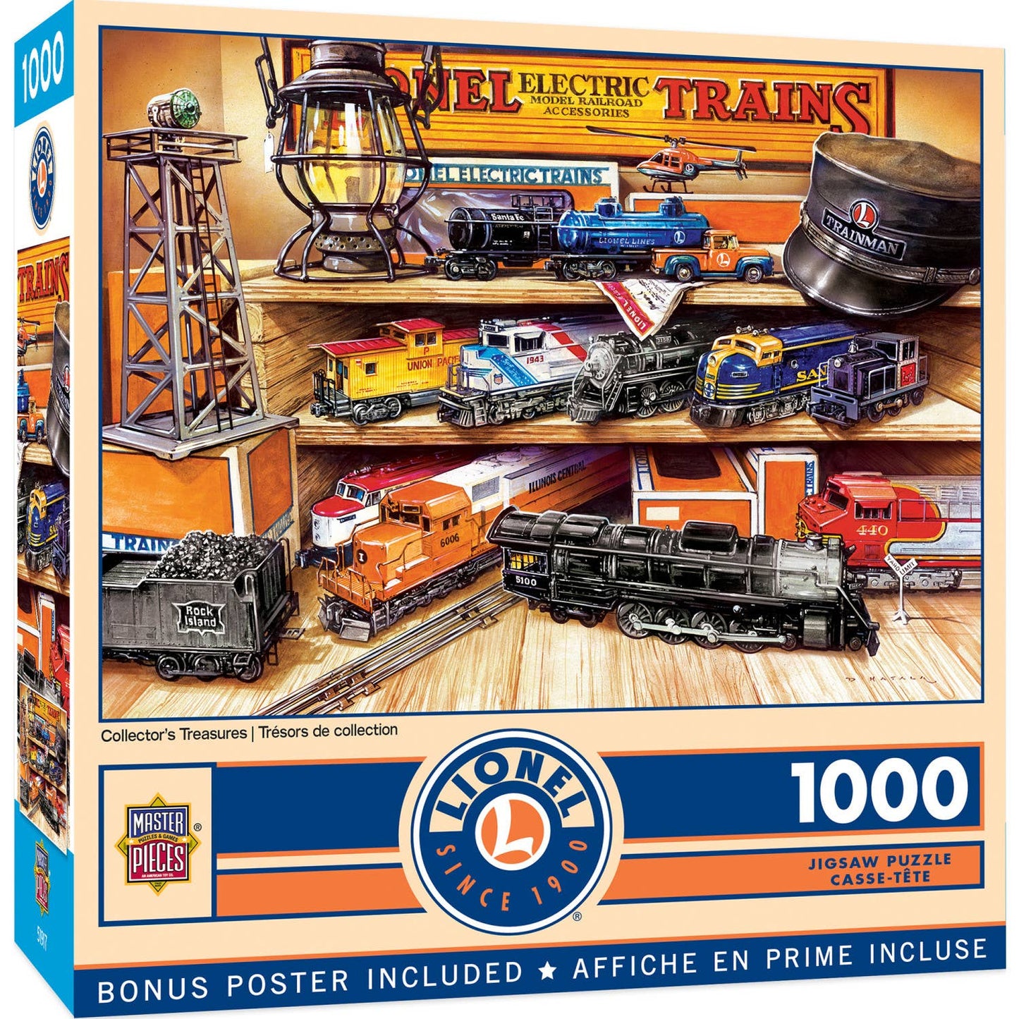 Lionel Trains - Collector's Treasures 1000pc