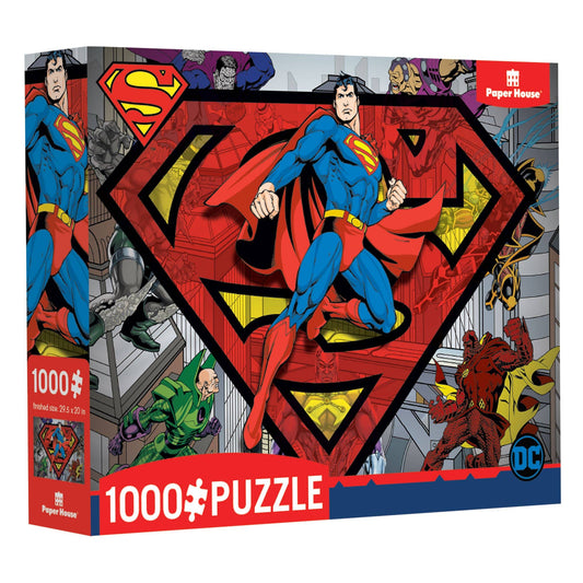 Superman and Villains 1000 piece puzzle