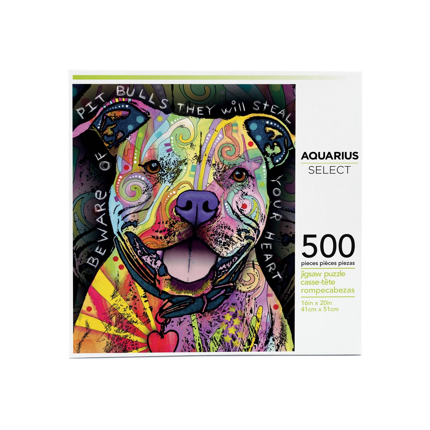Dean Russo Beware Pit Bull 500pc