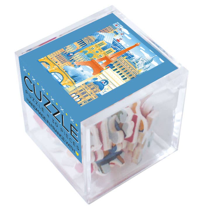 PARIS EN FOLIE Wooden Art Puzzle 30pc