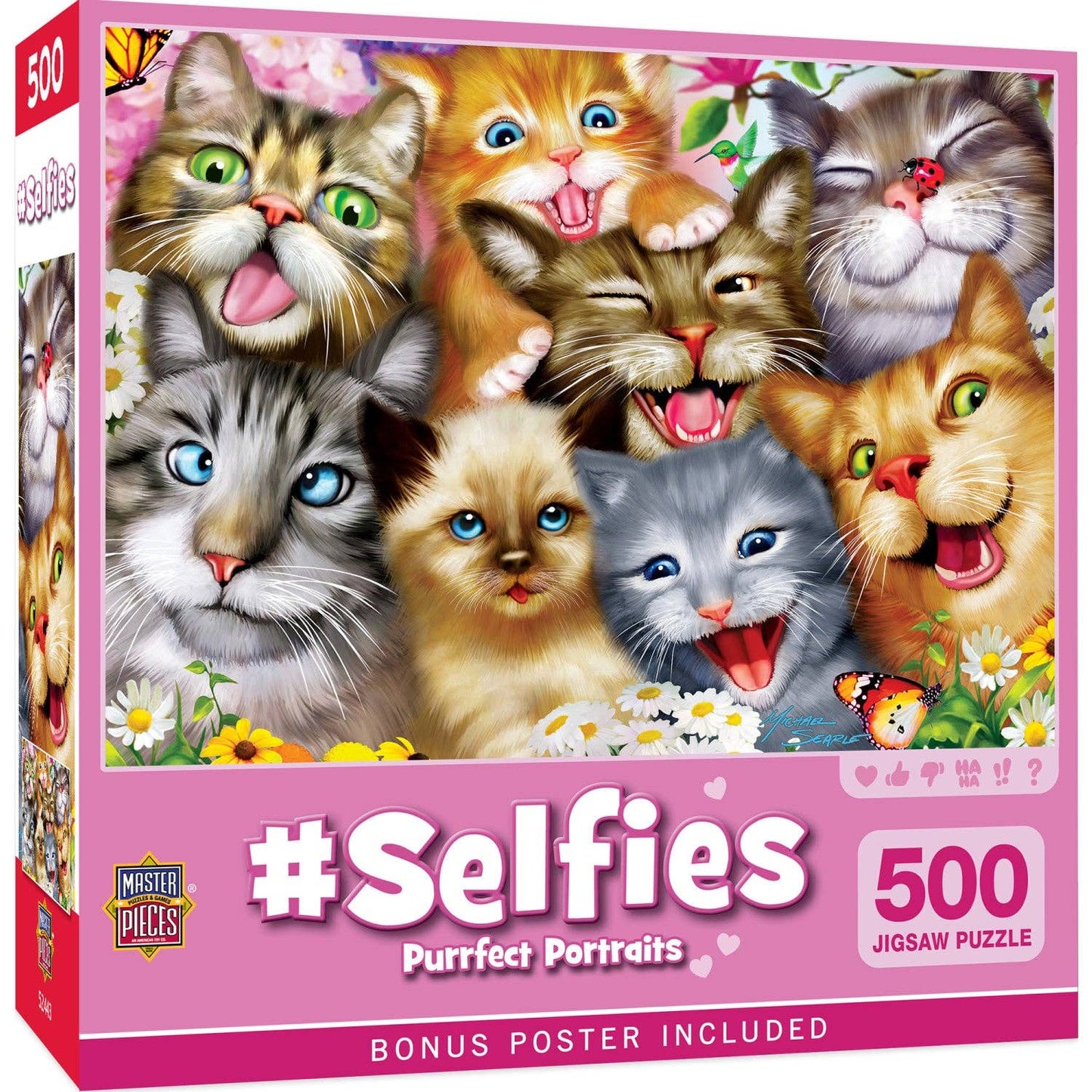 Selfies - Purrfect Portraits 500pc