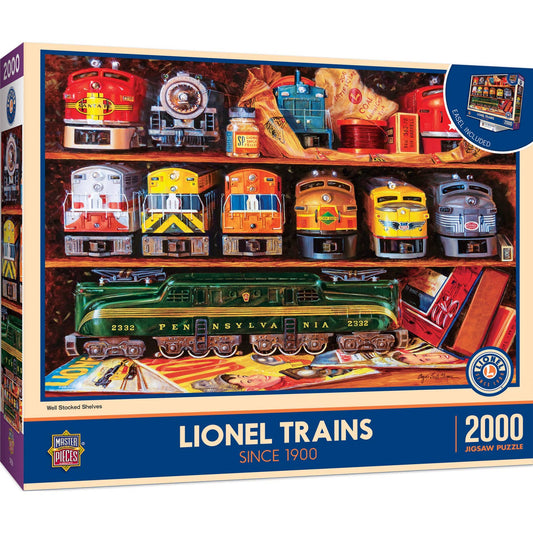 Lionel Trains - Well Stocked Shelves 2000pc