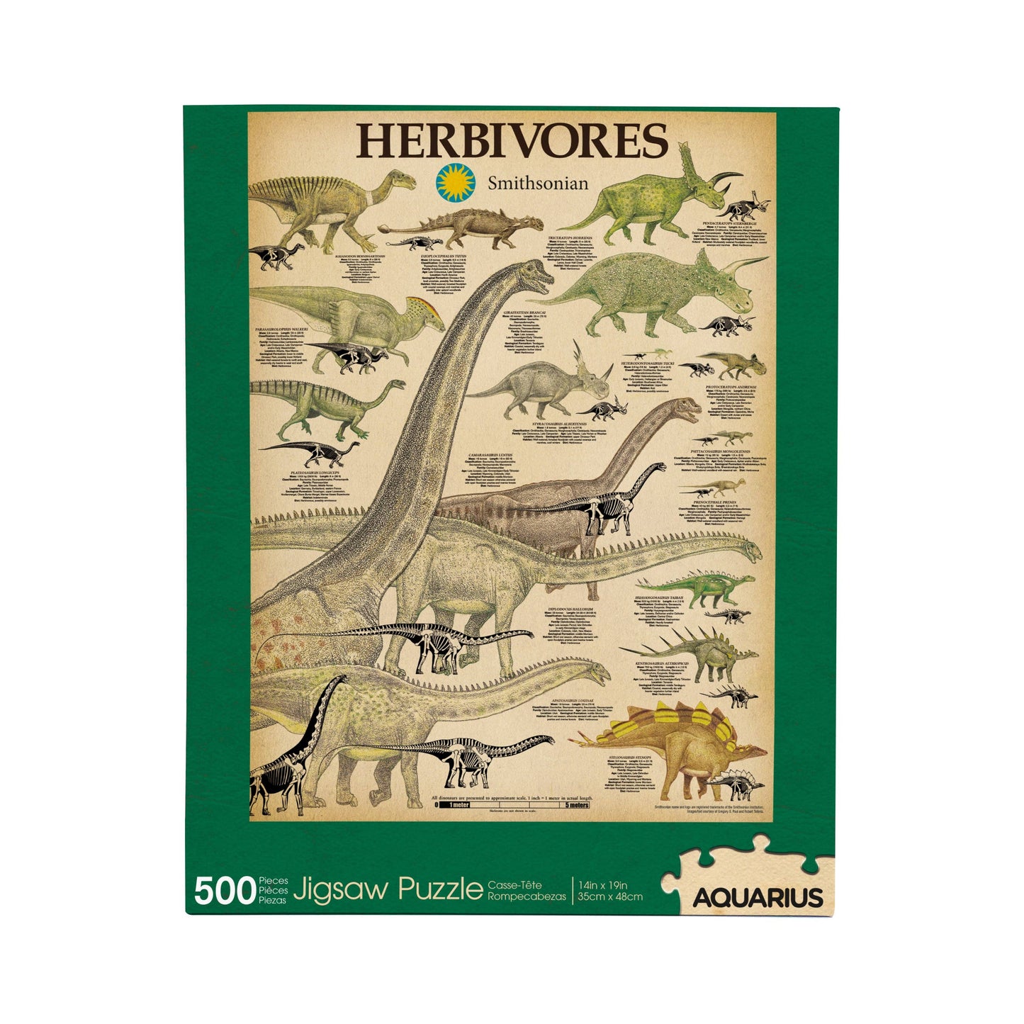 Smithsonian Herbivores 500pc