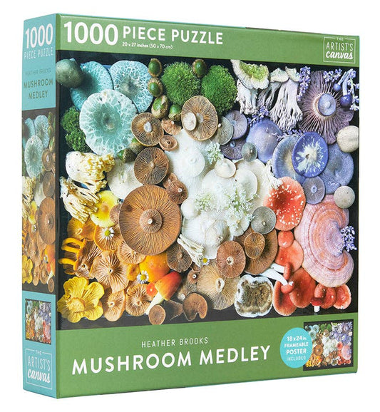 Mushroom Medley 1000pc