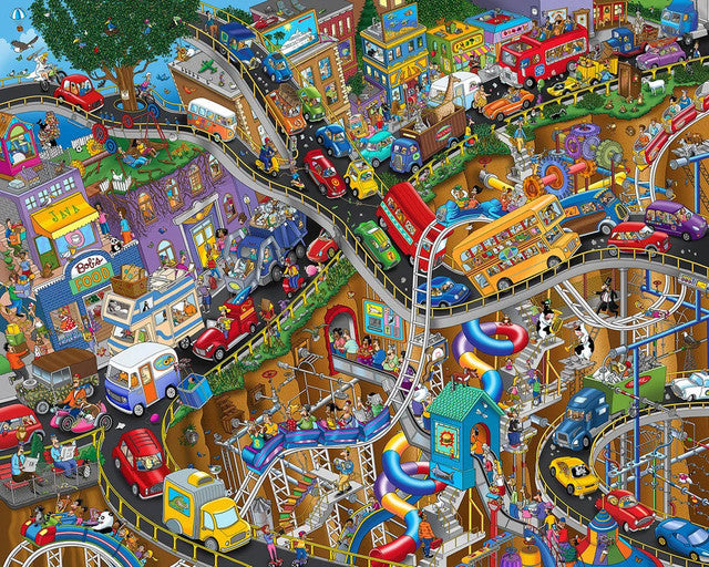 Getting Away 1000pc