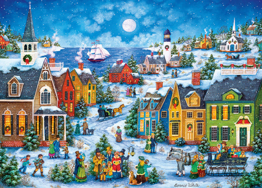 Harborside Carolers 1000pc